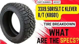 33x9.50r15 Kenda Klever R/T - Full Breakdown Sku- 601027 and where to get them!