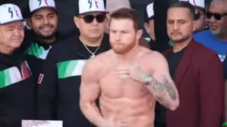 VIVA MÉXICO CABRON*S PESAJE CANELO Y MUNGUÍA