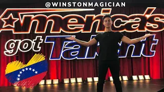 Mago Venezolano - Americas Got Talent - Video Completo con subtitulos en español - Winston Fuenmayor