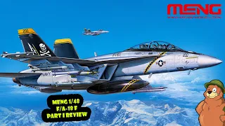 Meng 1/48 f/a-18f Super Hornet Part I REVIEW