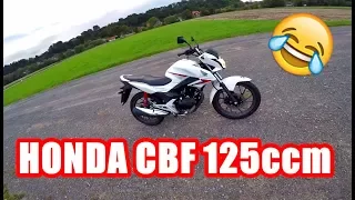 Honda CBF 125ccm Probefahrt!