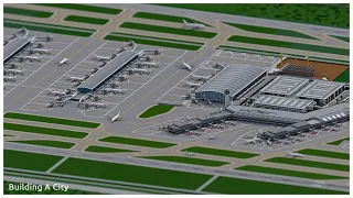 Building a Mega Airport in Minecraft [Timelapse]