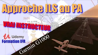 Approche ILS au pilote automatique | FS2020 | leçon de pilotage virtuelle