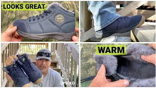 Amazon's #1 Ranked Men's Backpacking Boots ~ UPSOLO Winter Boots