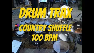 Drum Trax Country Shuffle 100 BPM