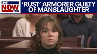 'Rust' trial: Armorer Hannah Gutierrez Reed guilty of involuntary manslaughter | LiveNOW from FOX