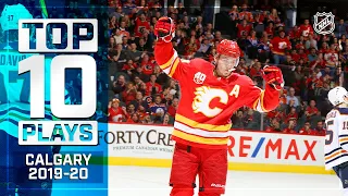 Top 10 Flames Plays of 2019-20 ... Thus Far | NHL