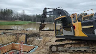 Preparing To Pour The Walls On The Massive Pool!