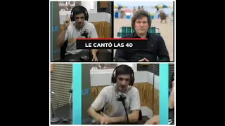 AHORA. ÉL COMUNICADOR POPULAR DIEGO GOMEZ ¡¡LE CANTÓ LAS 40!! Javier Milei  🔥🔥