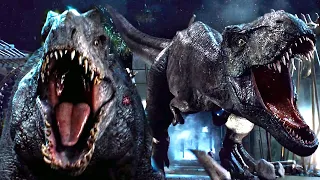 T. Rex gegen Indominus Rex | Jurassic World | German Deutsch Clip