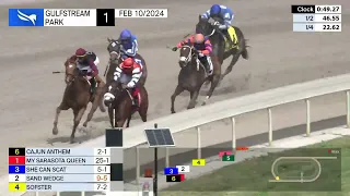 Gulfstream Park Carrera 1 - 10 de Febrero 2024