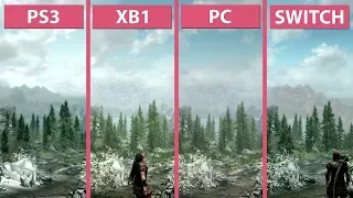 Skyrim – Switch vs. PS3 vs. Xbox One vs. PC Graphics Comparison