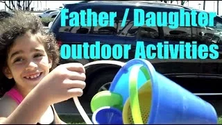 Father & daughter Outdoor Activities Time | Spending time with your kids | Precious moments