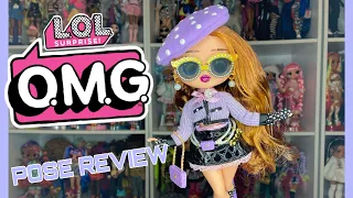 L.O.L SURPRISE OMG SERIES 8 POSE DOLL REVIEW!