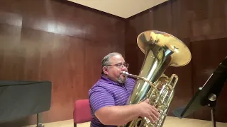 2023-24 TMEA Tuba Etude No 1 - #50 - V. Blazhevich 70 Studies for Bb Tuba Book 2