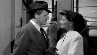 Woman of the Year - Spencer Tracy & Katherine Hepburn's Kiss