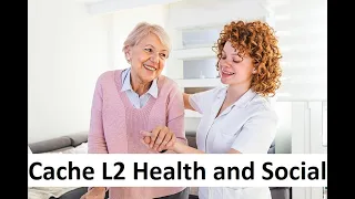 Level 2 Health and Social Care - Unit 4 - Online Class