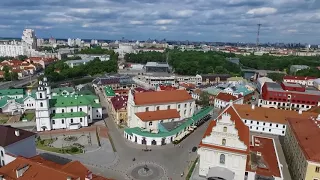 Потрясающее видео Минска с высоты птичьего полета