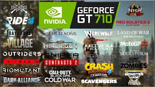 GeForce GT 710 in 2021 - Test In 24 Games.