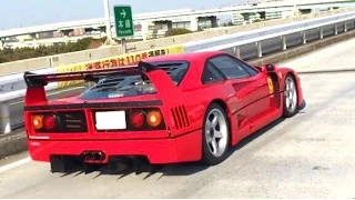 【辰巳PA】スーパーカー加速サウンド／Supercars in Tatsumi. Acceleration sound.