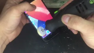 Ремонт разбитого экрана телефона, на примере айфон 7. Repair of a broken phone screen, for  iPhone 7