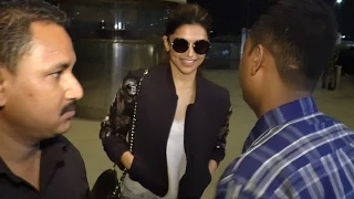 Deepika Padukone leaves for IIFA Awards 2016 | WATCH VIDEO