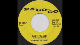 Count & The Colony - Can't You See (1966)