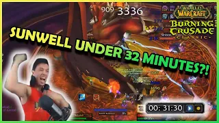 Progess get the WORLD RECORD in FASTEST Sunwell Clear?! | Daily Classic WoW Highlights #435 |