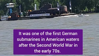U17, a German submarine, makes its final journey