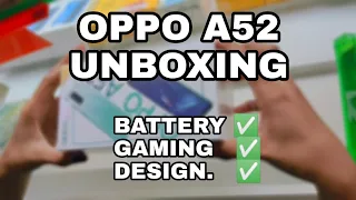 OPPO A52 UNBOXING | ACCESSORIES