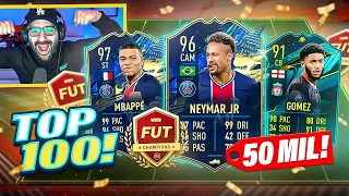 OMG THE BEST TEAM IN FIFA!! 91 GOMEZ & 96 NEYMAR ARE OVERPOWERED!! Fifa 21 Ultimate Team