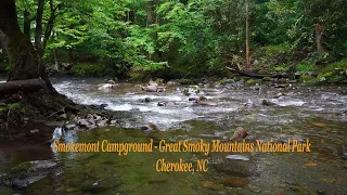 Camping In Smokemont Campground - Near Cherokee, NC