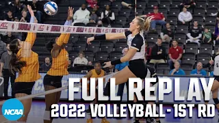 Purdue vs. Tennessee: 2022 NCAA volleyball first round | FULL REPLAY