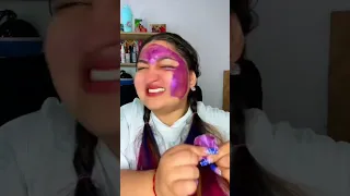 ARRANCÁNDOME LA MASCARILLA MORADA 💜