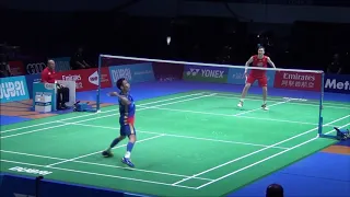 Viktor Axelsen first win against Lee Chong Wei | Nice Angle AMAZING Match