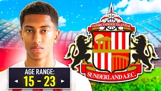 I Rebuilt Sunderland With ONLY Wonderkids In FM24...