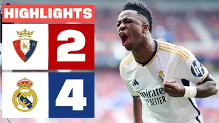 CA OSASUNA 2 - 4 REAL MADRID | HIGHLIGHTS LALIGA EA SPORTS