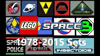 Every LEGO Space Set Ever Made! (1978-2015)