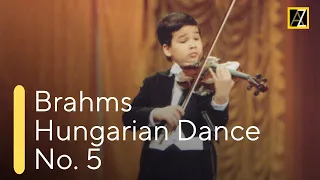 BRAHMS: Hungarian Dance No. 5 | Antal Zalai, violin (9) 🎵 classical music