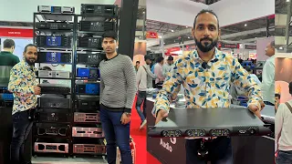 पैसा वसूल Dj Setup के लिए Amplifer details सभी speakr 2023 new video Palm expo Mumbai