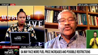 Lumkile Mondi speaks on SA's fuel price and possible restrictions