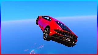 GTA 5 Real Life Cars Vs Mount Chiliad Crash Testing #2! (Ft Davey & Trevor)