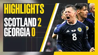 Scotland 2-0 Georgia | McGregor and McTominay Extend Lead! | EURO 2024 Qualifying Highlights