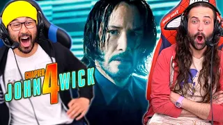 JOHN WICK: CHAPTER 4 Teaser TRAILER REACTION!! Keanu Reeves | Donnie Yen | JW4 Comic-Con 2022 Teaser