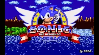 Sonic The Hedgehog (1991) Longplay