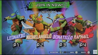 TMNT Arcade: Wrath of the Mutants PS5 Gameplay 4-Player Co-Op Part 2 - Sewer