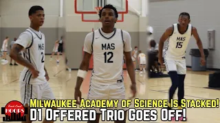 Milwaukee Academy Of Science Is Stacked! D1 Offered Trio Shows Out!