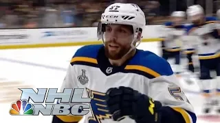 Blues' David Perron scores controversial goal after missed call in Game 5 | NHL | NBC Sports