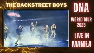 The Backstreet Boys | DNA WORLD TOUR 2023 HD | Live in Manila!🇵🇭