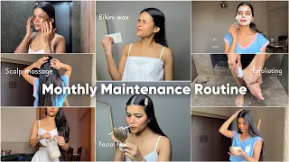 AT HOME BEAUTY MAINTENANCE ROUTINE | Hair Removal, Foot care, Hair Care & More | Mishti Pandey